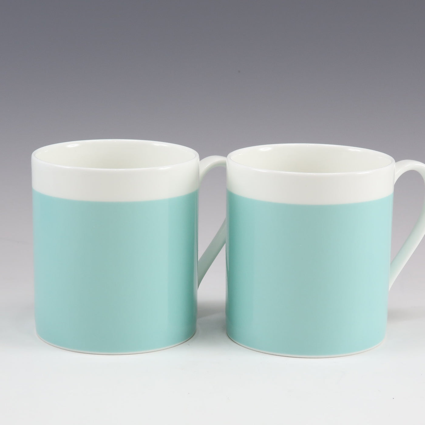 TIFFANY&Co.】ティファニー カラーブロック 食器 マグカップ×2