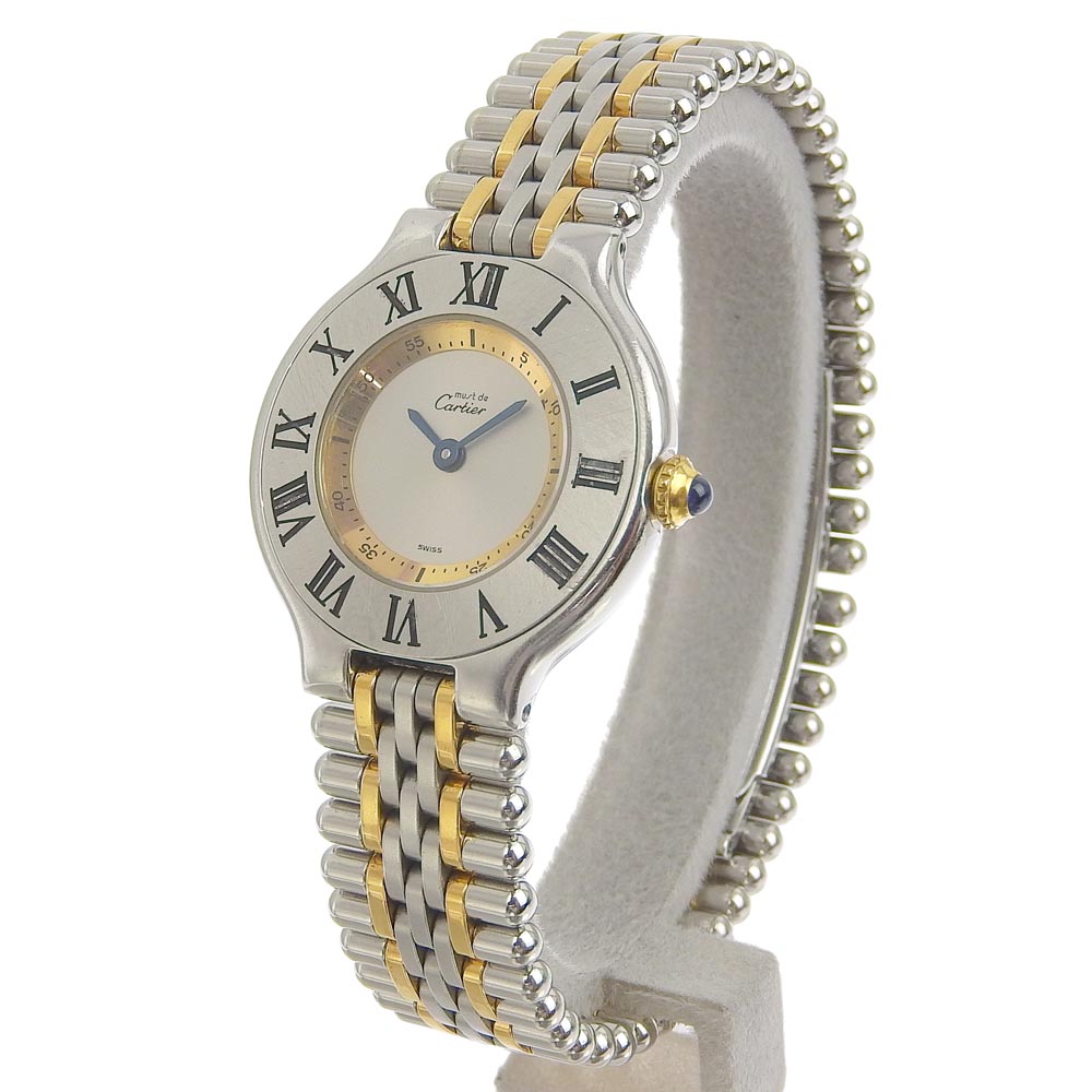 CARTIER】カルティエ マスト21 腕時計 クオーツ – NISHIKINO VINTAGE KYOTO