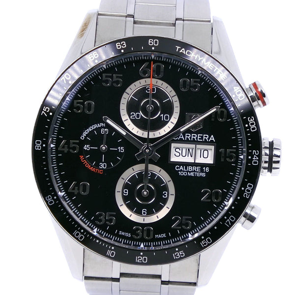 【TAG HEUER】タグホイヤー カレラ タキメーター 腕時計
 CV2A10 自動巻き