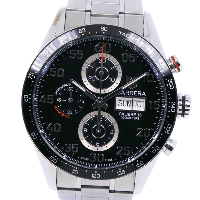 【TAG HEUER】タグホイヤー カレラ タキメーター 腕時計
 CV2A10 自動巻き