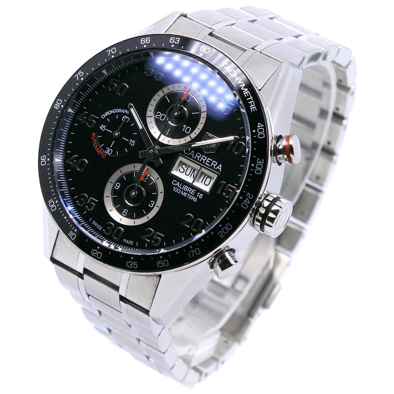 【TAG HEUER】タグホイヤー カレラ タキメーター 腕時計
 CV2A10 自動巻き