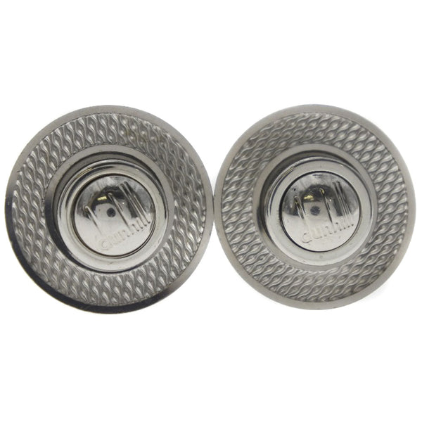 [Dunhill] Dunhill Cufflinks Silver 925 Black Men 's A+ Rank