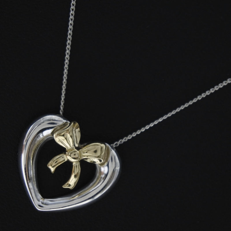 TIFFANY&Co.】ティファニー ハートリボン ネックレス