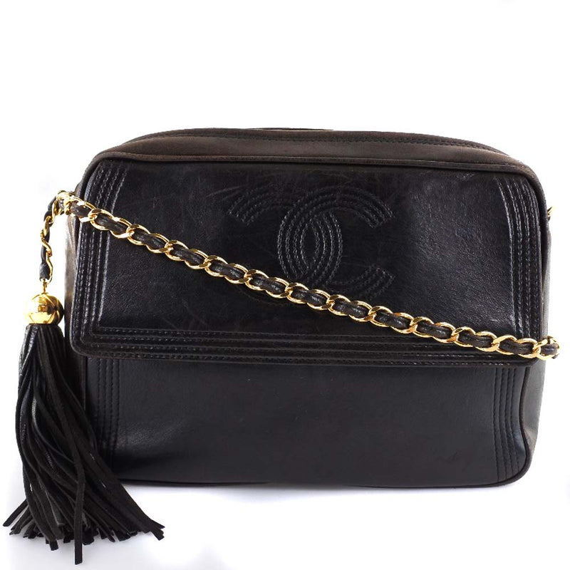 【CHANEL】シャネル フリンジ ショルダーバッグ