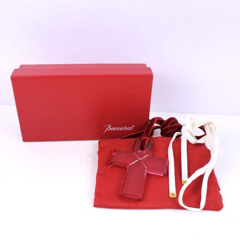 【Baccarat】バカラ クロス ネックレス