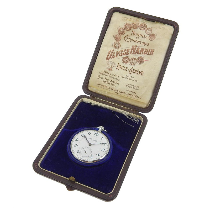 Ulysse Nardin】ユリス・ナルダン スモールセコンド 懐中時計 手