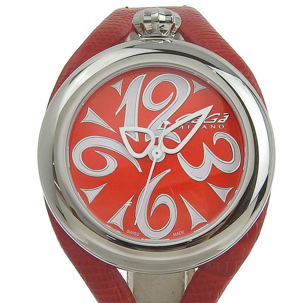 [Gaga Milano] Gaga Milano Flat 42 Watch 6070 Quartz