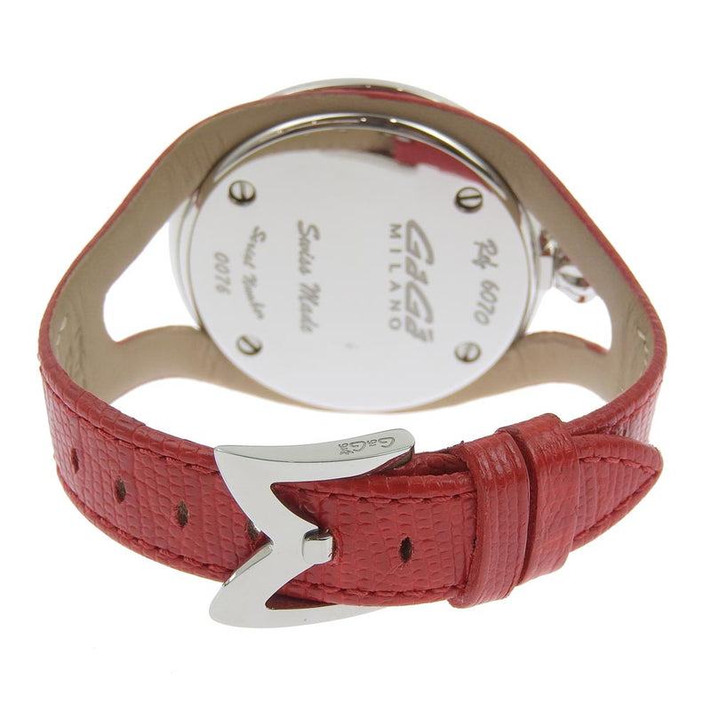 [Gaga Milano] Gaga Milano Flat 42 Watch 6070 Quartz