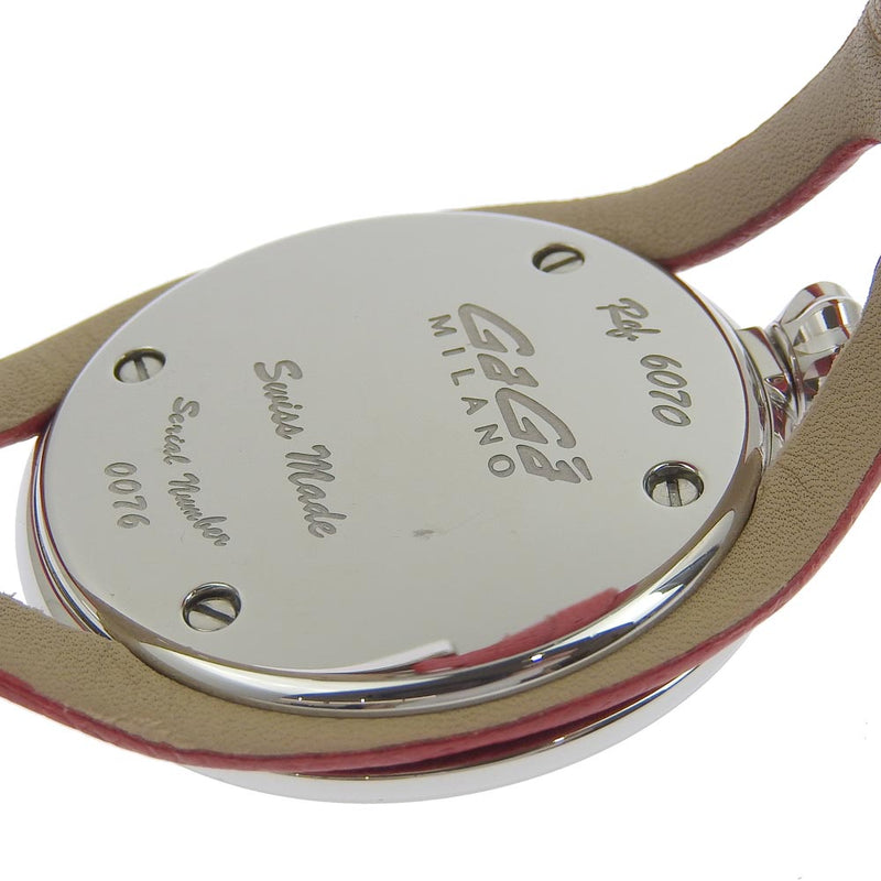 [Gaga Milano] Gaga Milano Flat 42 Watch 6070 Quartz