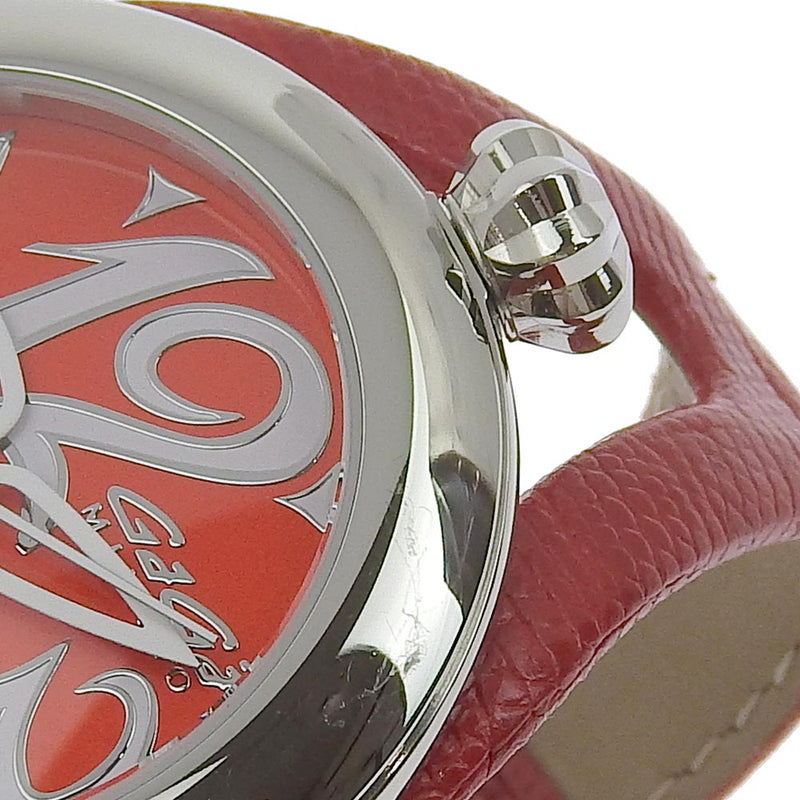 [Gaga Milano] Gaga Milano Flat 42 Watch 6070 Quartz