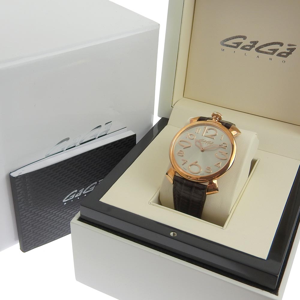 Gaga Milano] Gaga Milano Manuale Watch 5091 Quartz – NISHIKINO