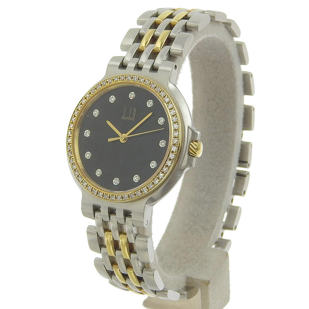 dunhill ダンヒル メンズ 腕時計 クォーツ アナログ 英国スタイル 楽天市場】dunhill【ダンヒル】 クォーツ K18 レザーベルト