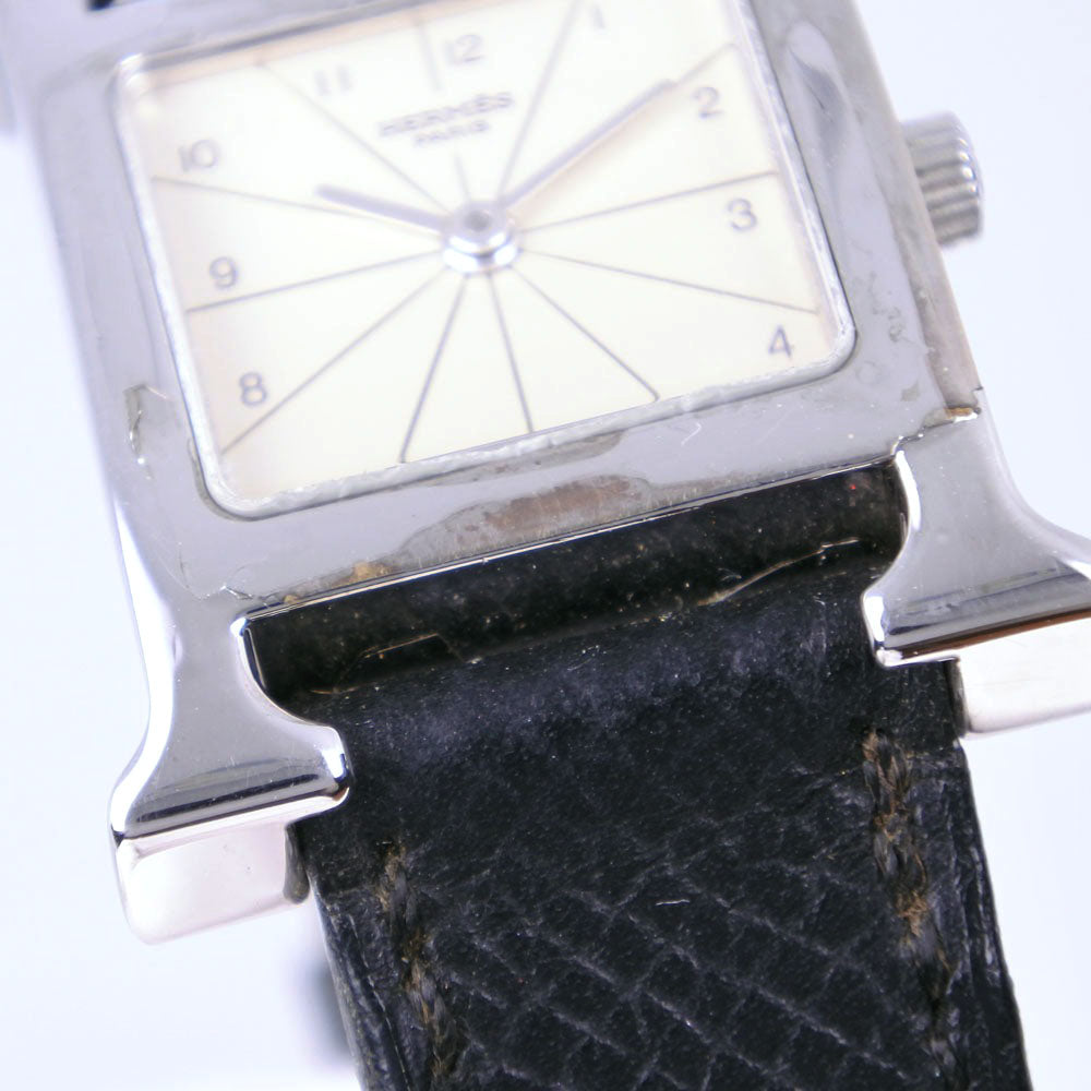 HERMES】エルメス Hウォッチ 腕時計 HH1.205 クオーツ – NISHIKINO