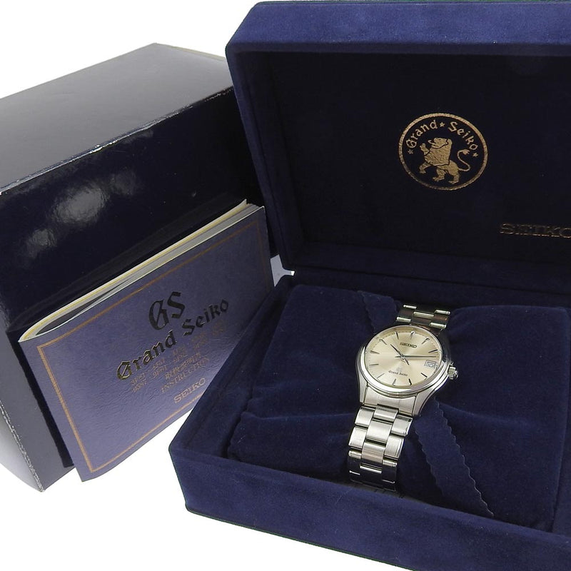 グランドセイコー 9F62-0A10 シャンパンダイヤル ステンレススチール