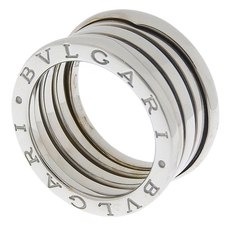 [Bvlgari] bulgari 
 B-cero1 10 anillo / anillo 
 Beezero One 3 Band K18 White Gold Silver aproximadamente 10.0g b-cero1 unisex sa rango
