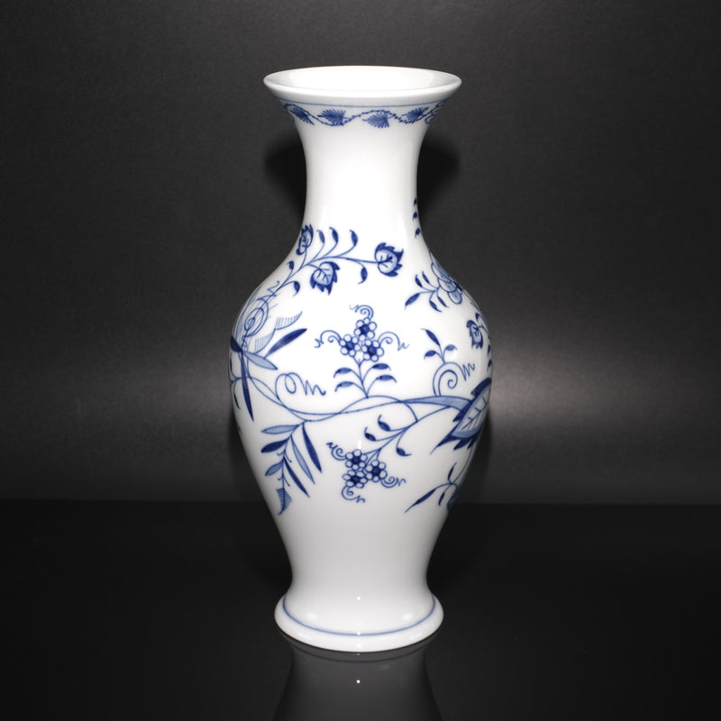 [Meissen] Meissen 
 Blue onion vase 
 800101/50198 Porcelain Blue ONION Unisex S rank