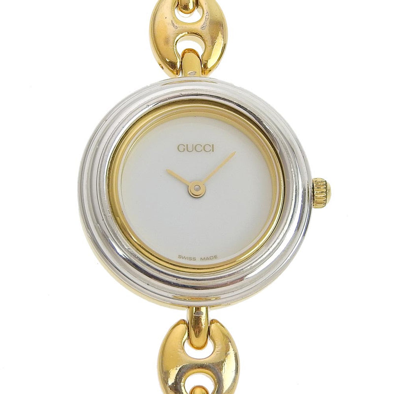 GUCCI】グッチ チェンジベゼル 腕時計 11/12.2 クオーツ – NISHIKINO
