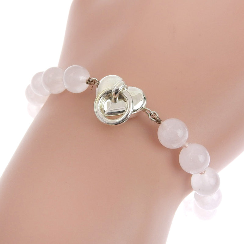 Tiffany&Co. ローズクォーツ ブレスレット ハート シルバー 925 TIFFANY&Co.】ティファニー ハート ブレスレット – NISHIKINO