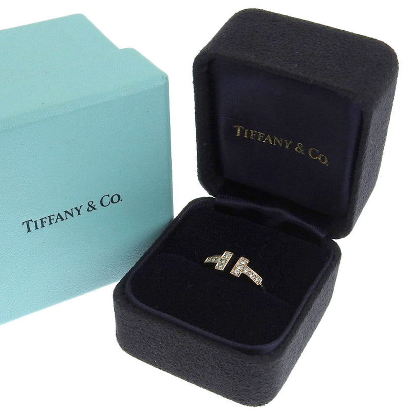 TIFFANY&Co.】ティファニー Tワイヤーリング リング・指輪 9号