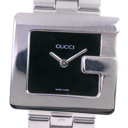 【GUCCI】グッチ
 腕時計
 3600J ステンレススチール クオーツ 黒文字盤 レディース