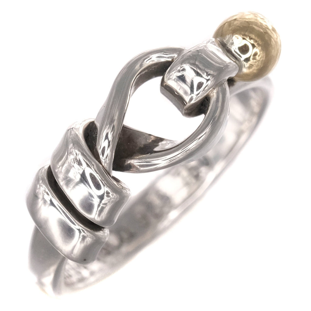 TIFFANY&Co.】ティファニー フック＆アイ リング・指輪 6.5号