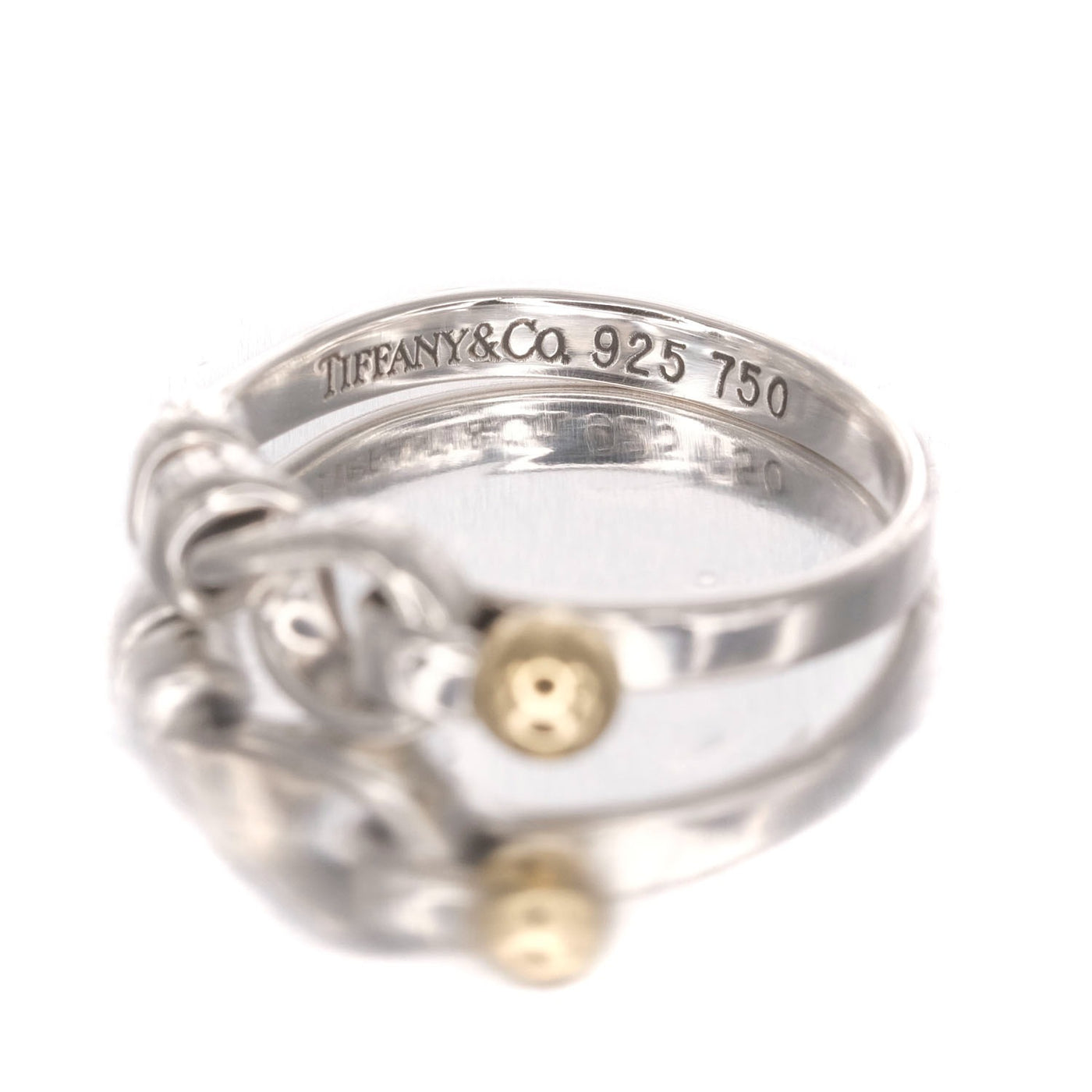TIFFANY&Co.】ティファニー フック＆アイ リング・指輪 11号