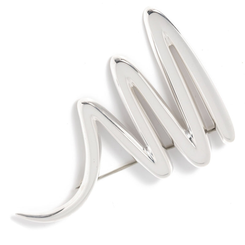 TIFFANY&Co.】ティファニー スクリブル ブローチ 1985 ビンテージ