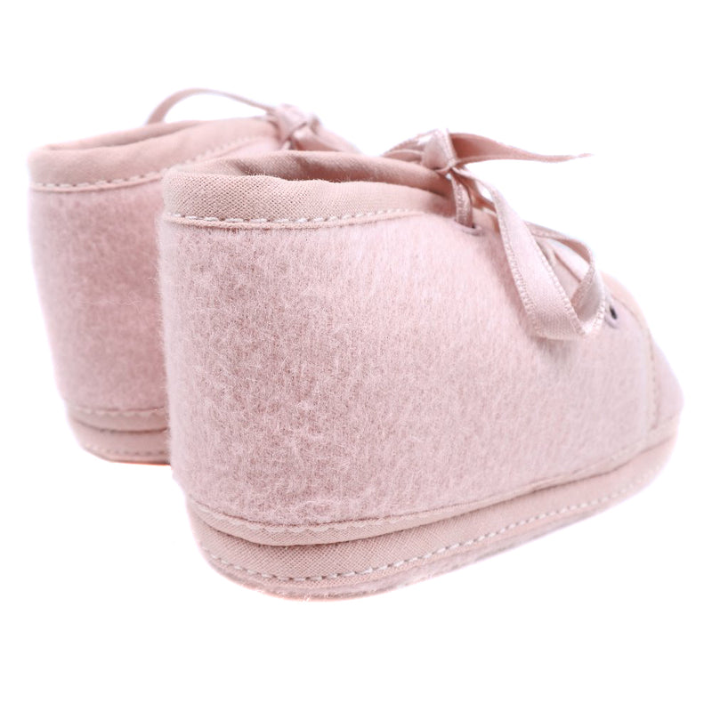 [Hermes] Hermes 
 Zapatos de bebé y otros zapatos 
 18 tallas de tela x lana rosa bebé zapatos para niños s rank