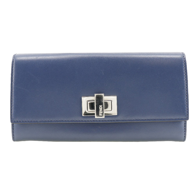 [Fendi] Fendi Peekaboo Long Wallet 8M0377 Becerro de ternero Turnlock Peekaboo Women's