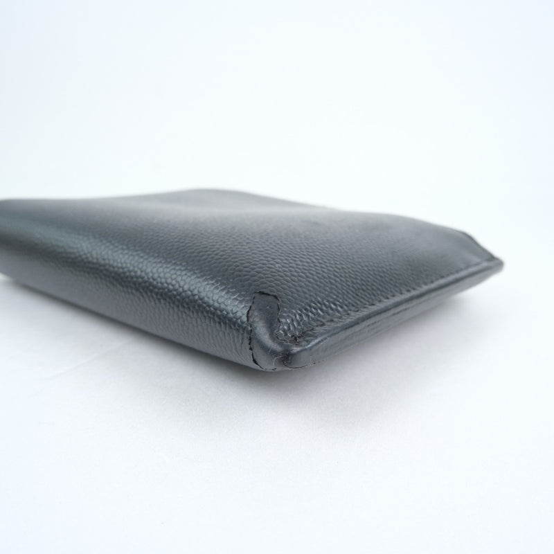 286 美品 SAINTLAURENT イヴサンローラン 2つ折り財布 YVES SAINT LAURENT イヴ・サンローラン ロゴ 二つ折り財布