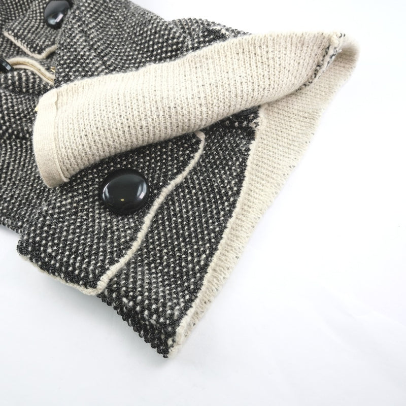 [Louis Vuitton]路易威登 
 没有 - 彩色外套 
 人造丝X羊毛黑色女士A级