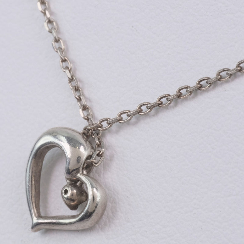 [4 ° C] Yeong Collier Collier Silver Silver Heart Collier Mesdames