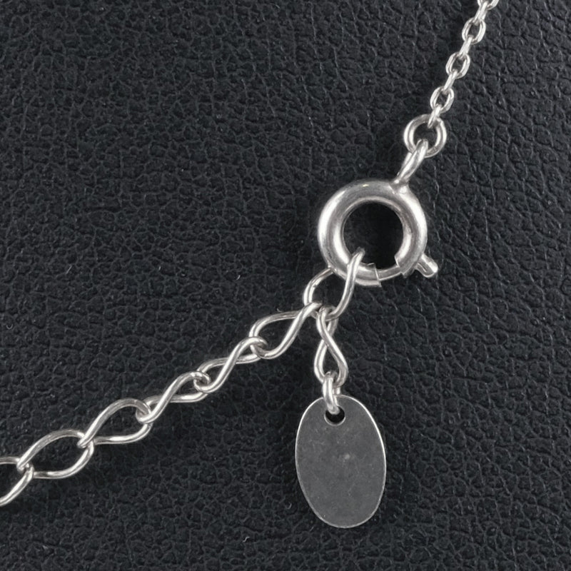 [4 ° C] Yeong Collier Collier Silver Silver Heart Collier Mesdames