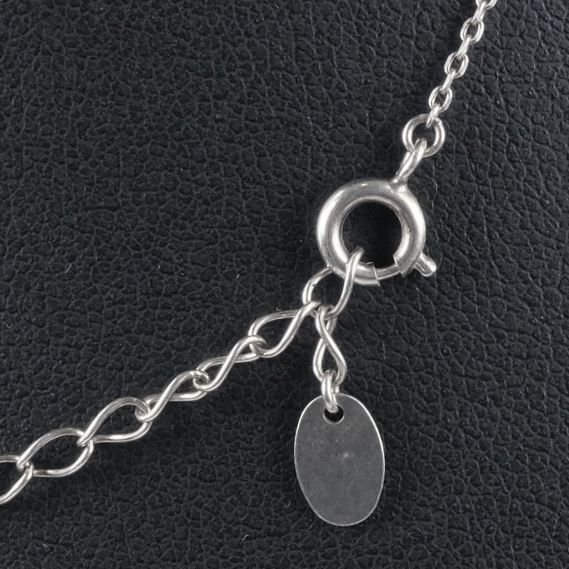 [4 ℃] Yon Sea 
 Collar 
 Collar de corazón de plata de plata Damas