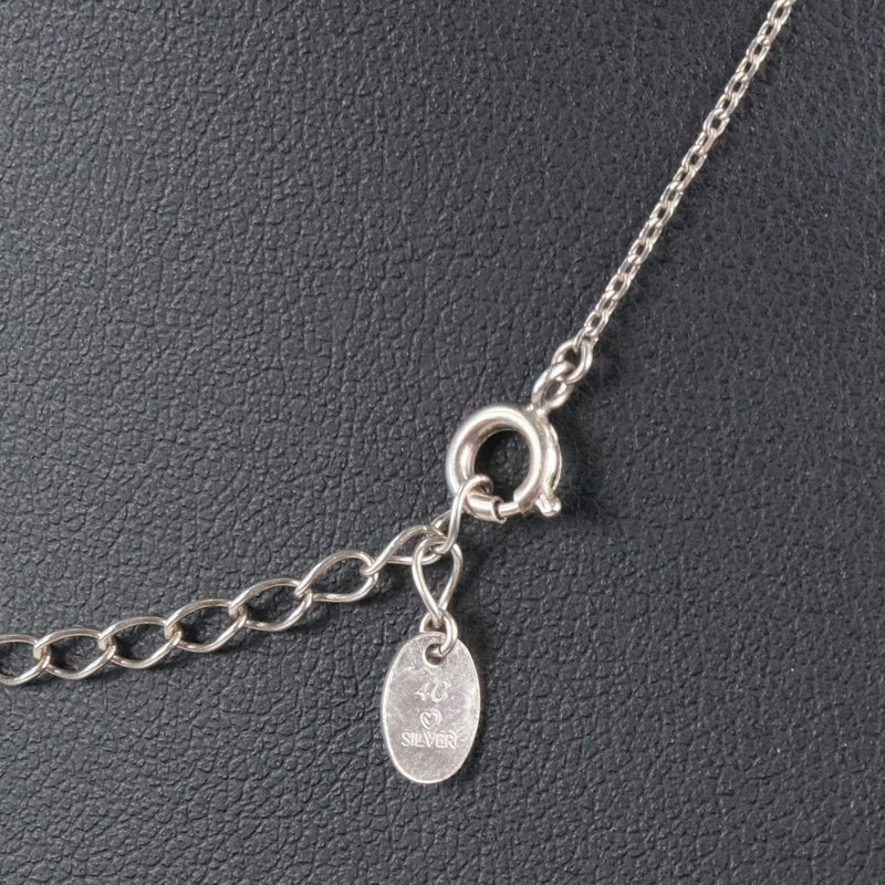 [4 ° C] Yeong Collier Collier Silver Silver Heart Collier Mesdames