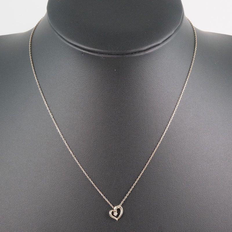 [4 ° C] Yeong Collier Collier Silver Silver Heart Collier Mesdames