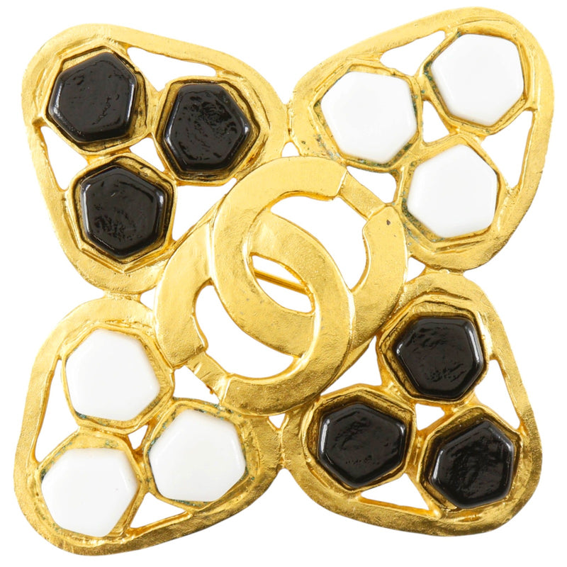 [CHANEL] Broche Chanel Coco Mark