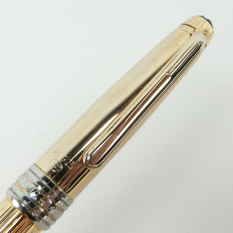[MONTBLANC] Montblanc 
 Meisterstuck Ball Pen 
 Silver 925 x gold plating gold meisterstück