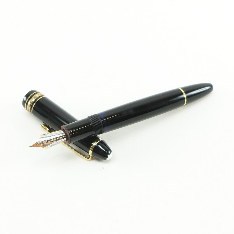 [MONTBLANC] Montblanc 
 Meisterstick fountain pen 
 Pen tip 14K no146 Resin-based black meISTERSTICA-Rank