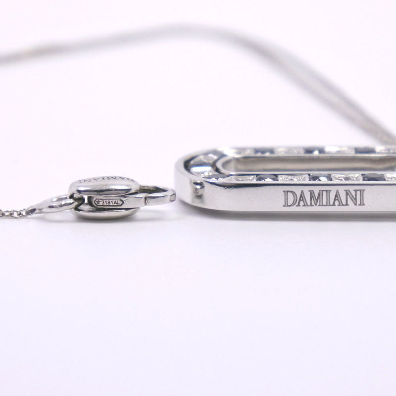 [Damiani] Damiani 
 Collar de tapa de campana 
 K18 Gold White X Black Diamond X Diamond Aproximadamente 5.9g Belle Epoch Unisex A-Rank
