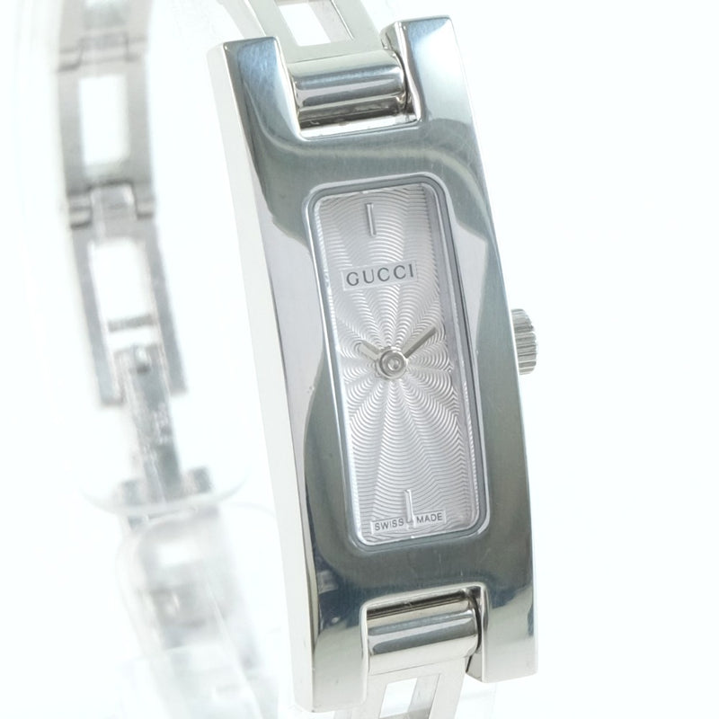 GUCCI] Gucci 3900L watch Stainless Steel Quartz Ladies Silver Dial
