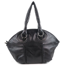 [BOTTEGAVENETA] Bottega Veneta 
 Handbag 
 Leather Black Fastener Ladies A-Rank