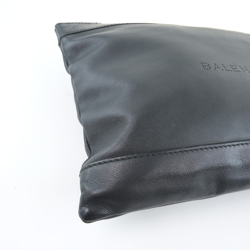 [Balenciaga] Balenciaga 
 Navy Clip M Second Bag 
 Bolsa de embrague 37373 Calf Black Sporter Navy Clip M Unisex