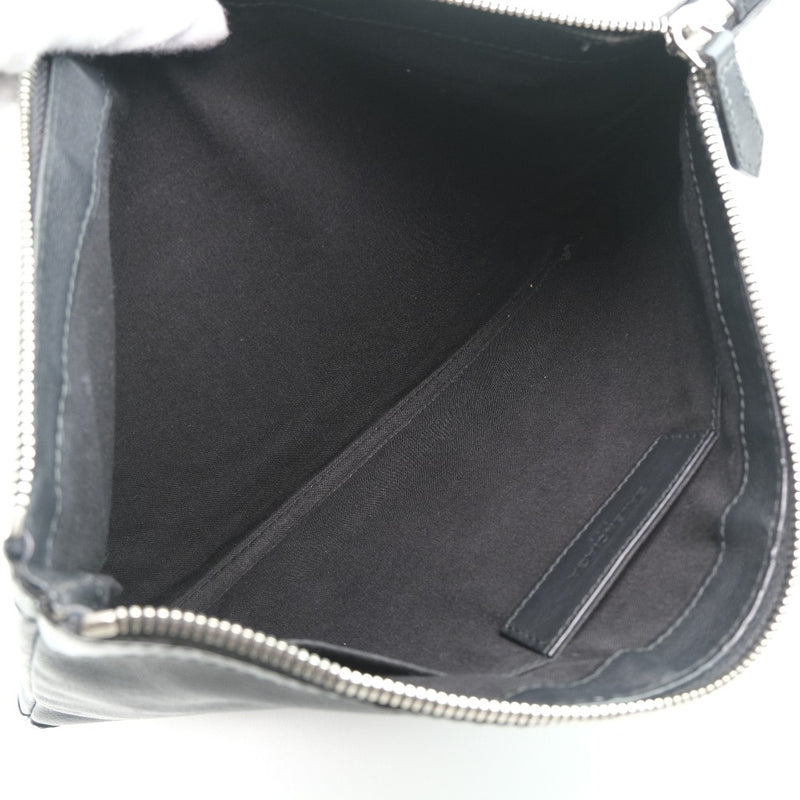[BALENCIAGA] Balenciaga 
 Navy clip M second bag 
 Clutch bag 37373 Calf Black Fastener Navy Clip M Unisex