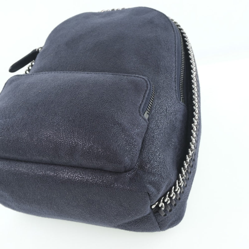 [Stella McCartney] Stella McCartney 
 Backpack backpack daypack 
 Leather navy fastener Backpack Unisex