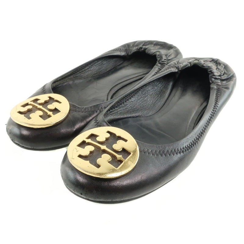 [Tory Burch] Tory Burch 
 Flat shoes Other shoes 
 Leather Black Flat SHOES Ladies