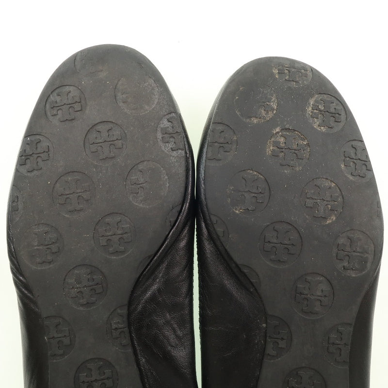 [Tory Burch] Tory Burch 
 Flat shoes Other shoes 
 Leather Black Flat SHOES Ladies