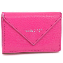 BALENCIAGA】バレンシアガ ペーパーミニ 三つ折り財布 391446