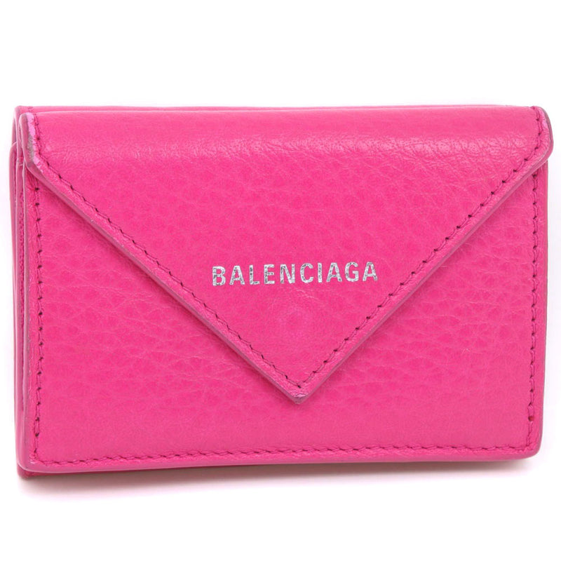 BALENCIAGA】バレンシアガ ペーパーミニ 三つ折り財布 391446