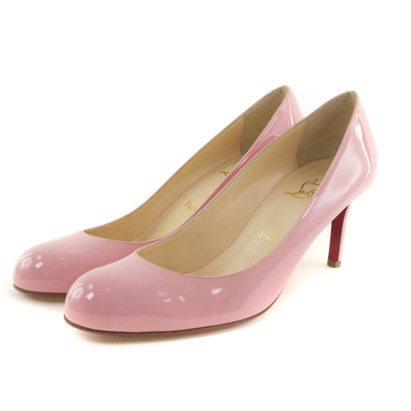【Christian Louboutin】クリスチャンルブタン
 ハイヒール パンプス
 パテントレザー ピンク High heels レディース
